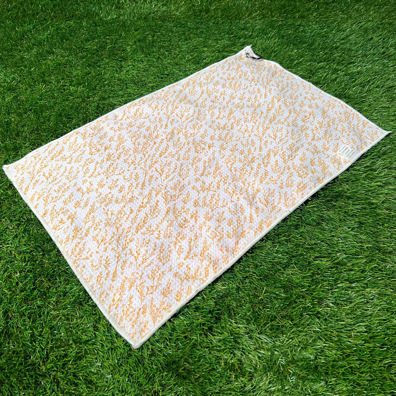 "Mustard Seed" Waffle Golf Towel